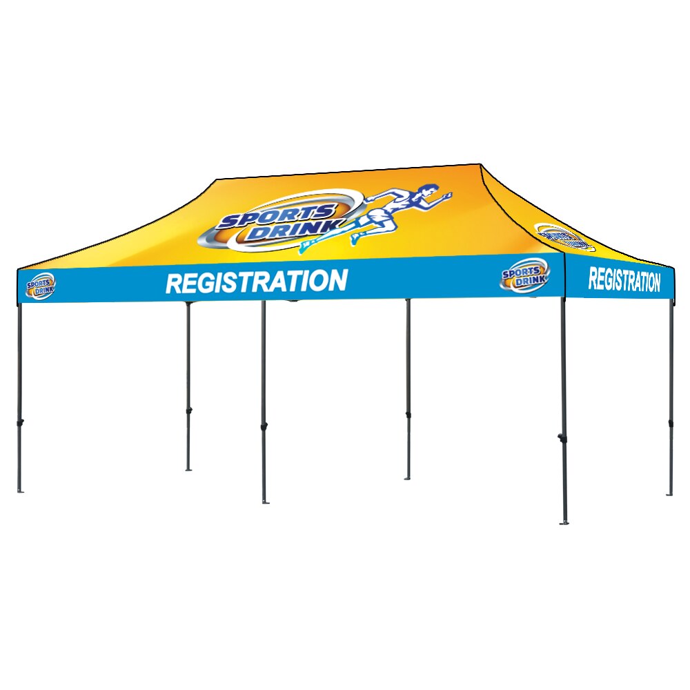 Casita Air 20 ft. Canopy Tent — Graphic Package / Black Trim